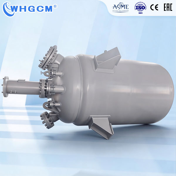 WHGCM 3000L High Pressure Reactor With SS316L Liner for Hydrogen Gas Media Using Advanced Magnetic Drive and Self Priming Mixer