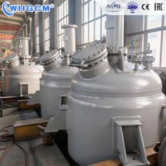 5000L Stainless Steel Pressure Tank for Hydrogen Reactor Applications Equipped With Magnetic Coupling and Multi Layer Impellers