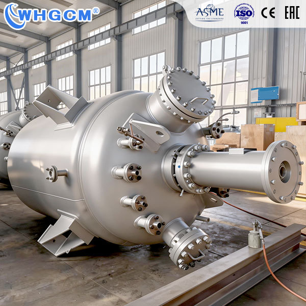 Custom 5000L Catalytic Pressure Reactor With Raney Nickel Compatibility Using Magnetic Drive for Hydrogen Gas Reaction
