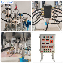 50L High Pressure Stainless Steel Hydrogenation Reactor with Explosion Proof Magnetic Coupling Seal for Chemical Synthesis