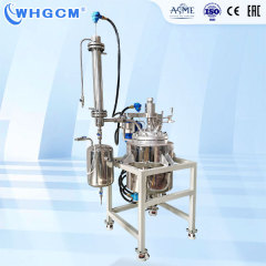Factory Direct 50L Jacketed Reaction Vessel S31603 Material Magnetic Sealed Vacuum Reactor External Heating for Chemical