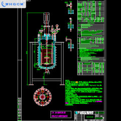 Factory Price 200L High Pressure Electromagnetic Heating Reactor with Magnetic Seal & Clad Plate Vessel for Wet Metallurgy