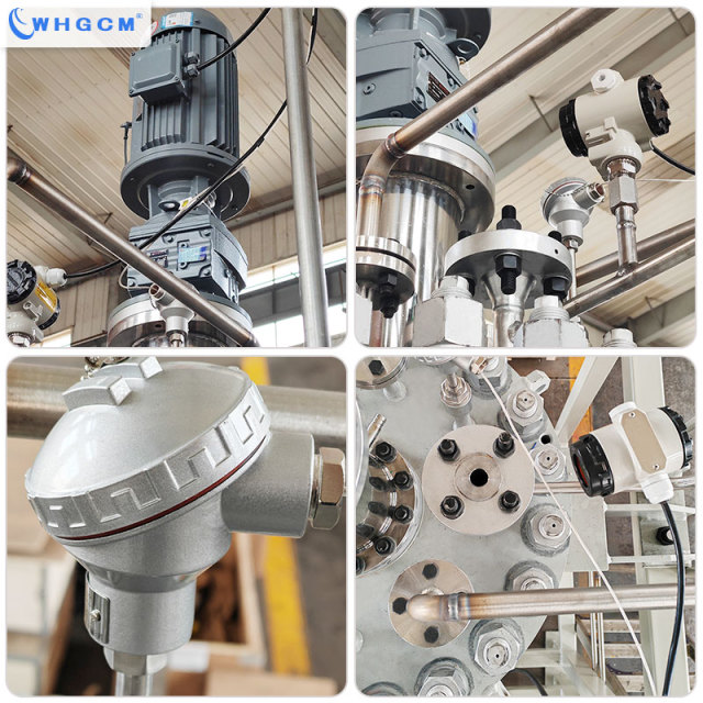 Factory Price 200L High Pressure Electromagnetic Heating Reactor with Magnetic Seal & Clad Plate Vessel for Wet Metallurgy