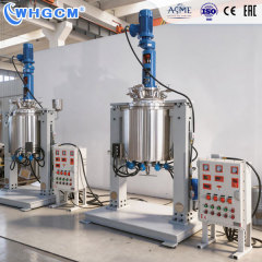 ASME CE EAC Certified 100L Electric Lift Stainless Steel Pilot Reactor Pressure Vessel Engine Explosion-proof Motor for Chemical