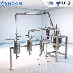 Whgcm 8L Stainless Steel Oil Bath Heating Lab Reactor with Control PLC ASME CE EAC for Polycondensation Anchor Stirrer