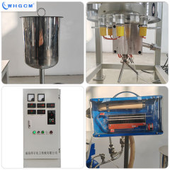 Whgcm 8L Stainless Steel Oil Bath Heating Lab Reactor with Control PLC ASME CE EAC for Polycondensation Anchor Stirrer