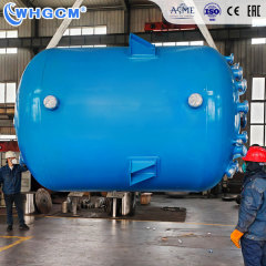 Customized 18000L Titanium Alloy Bioreactor PLC Controlled Pump 0.06MPa Working Pressure for Storage Manufacturing Plant Use