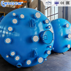 WHGCM Export Grade 20000L Titanium Reactor Pressure Vessel ASME CE EAC Certified Design Temp 100 for Chemical Synthesis