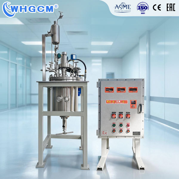 WHGCM 25L Stainless Steel Automatic Pressure Vessel Reactor with Explosion-proof Magnetic Seal Coupler for Chemical Reaction