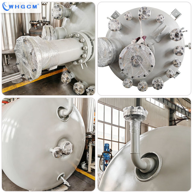 WHGCM 6500L S31603 Q345R Magnetic Seal Industrial Reactor With ASME CE EAC Certification for Catalyst Hydrogenation Process