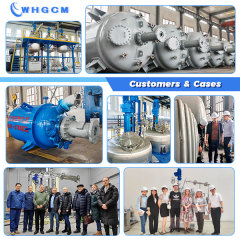 WHGCM 500L-50000L Corrosion Resistant Stainless Steel Tank Reactor Reaction Vessel for Chemical Engineering
