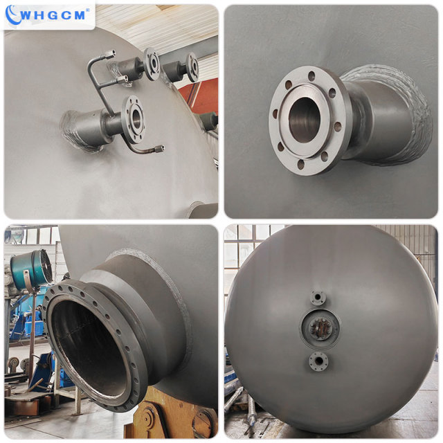 WHGCM High Quality 15000L Industrial Stainless Steel Jacketed Circulation Heating Reactor for Chemical ASME-U CE EAC Certified