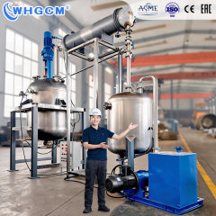 3000L Double Head Mechanical Sealing Stainless Steel Reactor for Polymerization Reactions