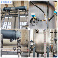 3000L Explosion Proof Stainless Steel Jacketed Distillation Reactor for Fine Chemical Production