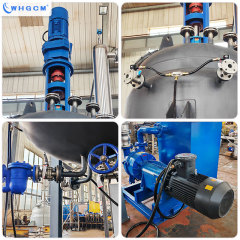 3000L Double Head Mechanical Sealing Stainless Steel Reactor for Polymerization Reactions