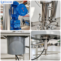 WHGCM 10L Stainless Steel Electric Heating Distillation Reactor with Explosion-proof PID Control Cabinet and Motor Reducer
