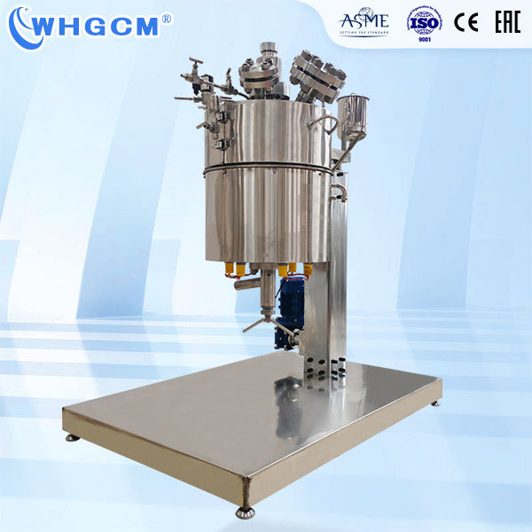 20L Hastelloy Jacketed Reactor Vessel | High Pressure/Temperature Chemical Reactor for Synthesis, Mixing & Polymerization