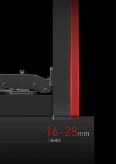 Two-way soft-closing hinge:GA15T