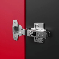 2D push-open soft-closing hinge:GA17E