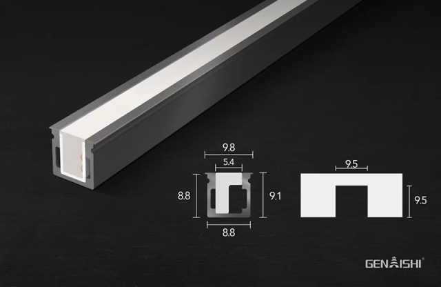 Silica gel embedded LED light:GZ4001G