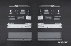 Synchronous slim drawer slide GB02