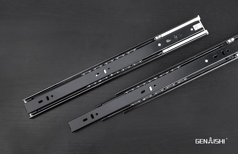 Soft-closing ball-bearing slide GB45
