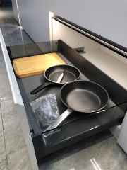 Tempered Glass Dishes Basket