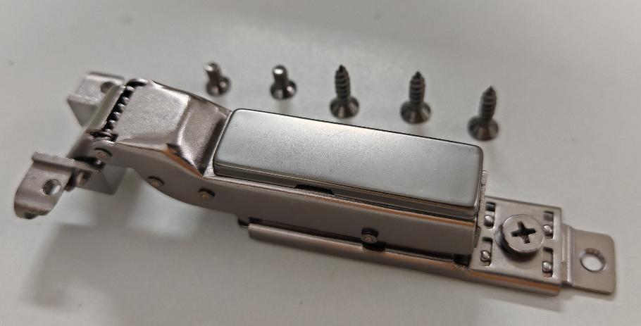 No Base Aluminum Door Hinge