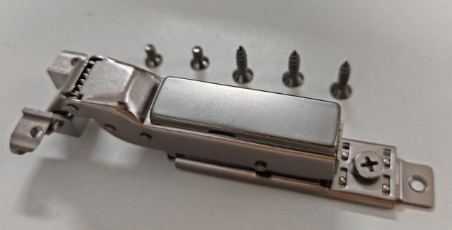 No Base Aluminum Door Hinge