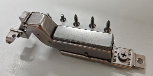 No Base Aluminum Door Hinge