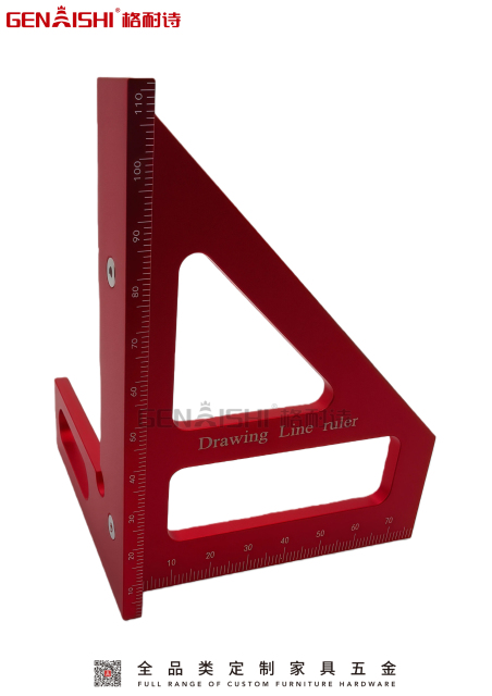 Aluminum Multi‑Angle Marking Ruler