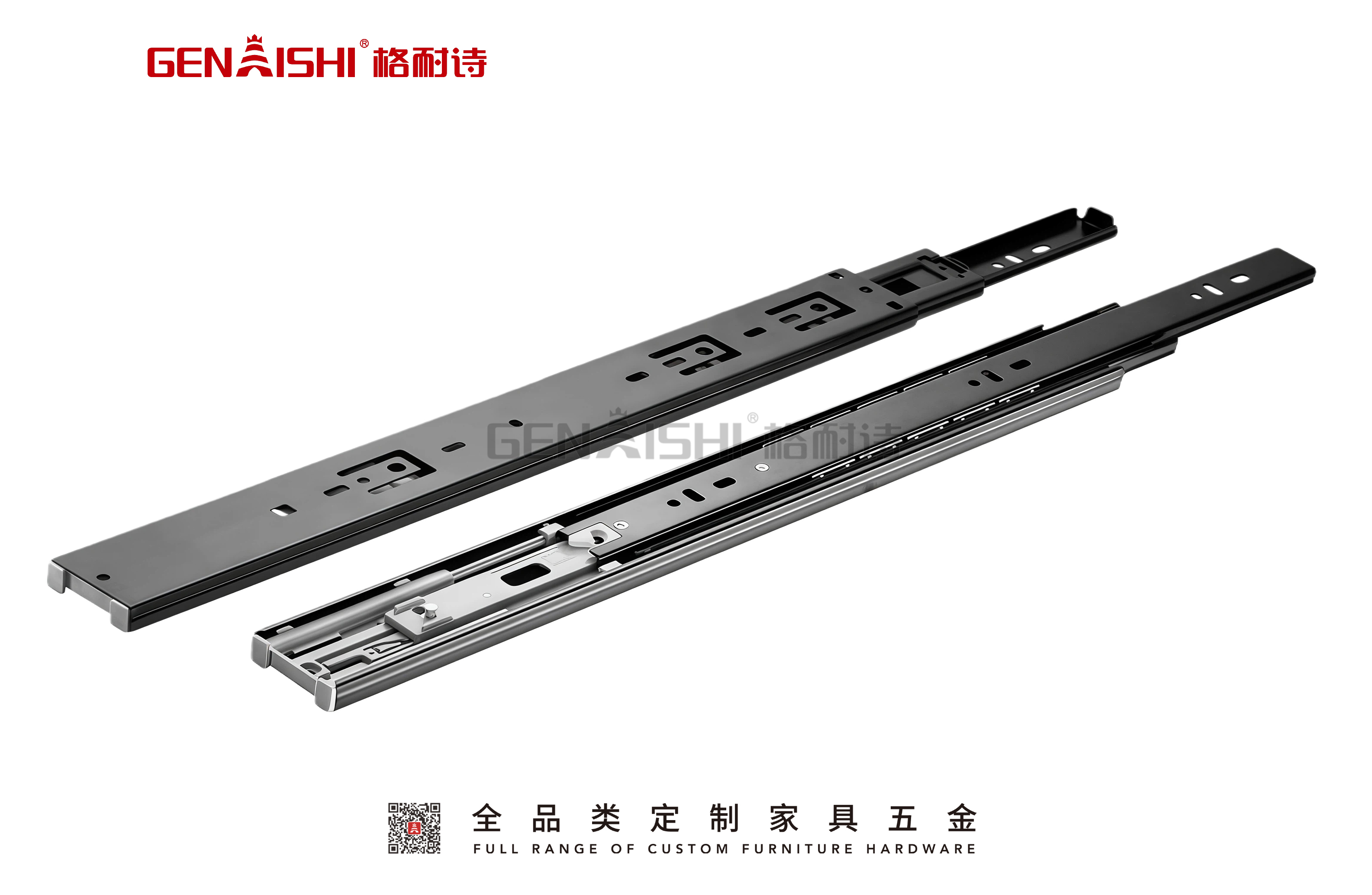 Full extension push open slide:SD-1045