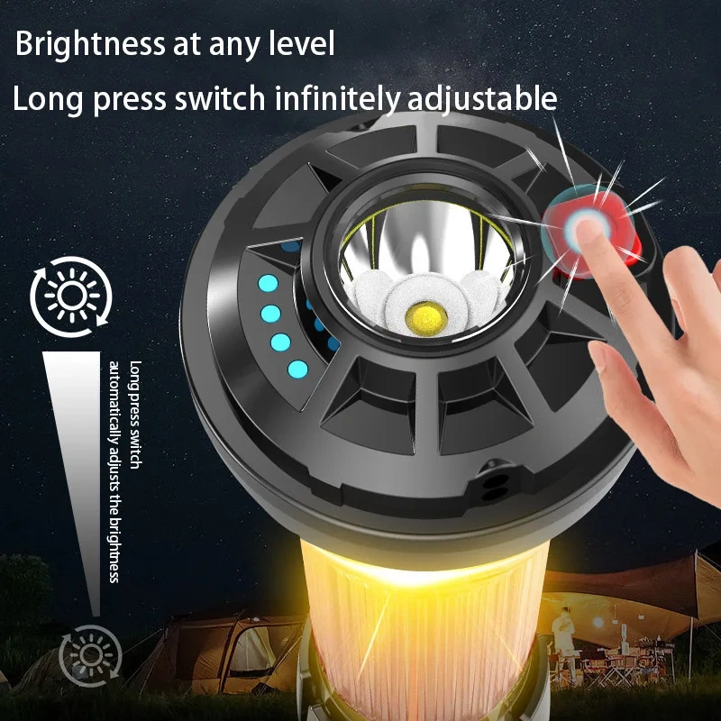 Multifunctional Outdoor New Rechargeable Lighting Led Tent Camping Light