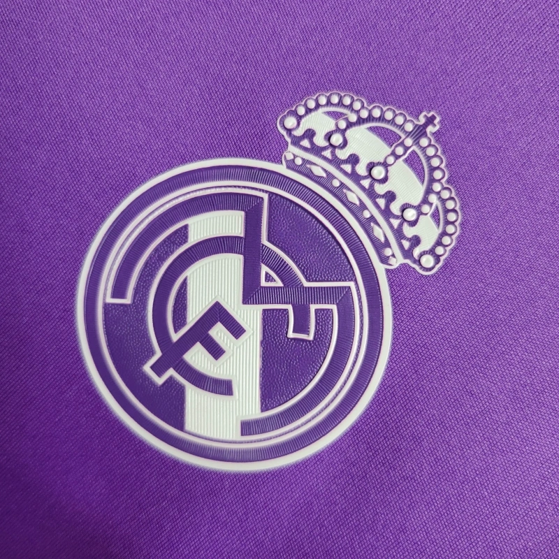 Retro Long Sleeve Real Madrid 17-18 away S-2XL
