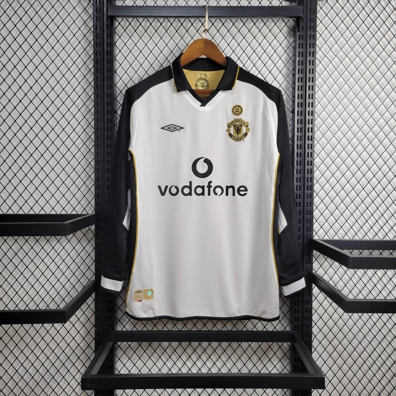 Retro 01-02 Centenary Manchester United Long sleeve