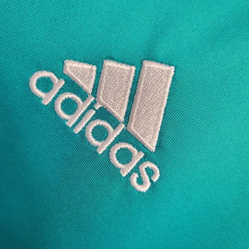 Retro Long Sleeve 17-18 Real Madrid Second G