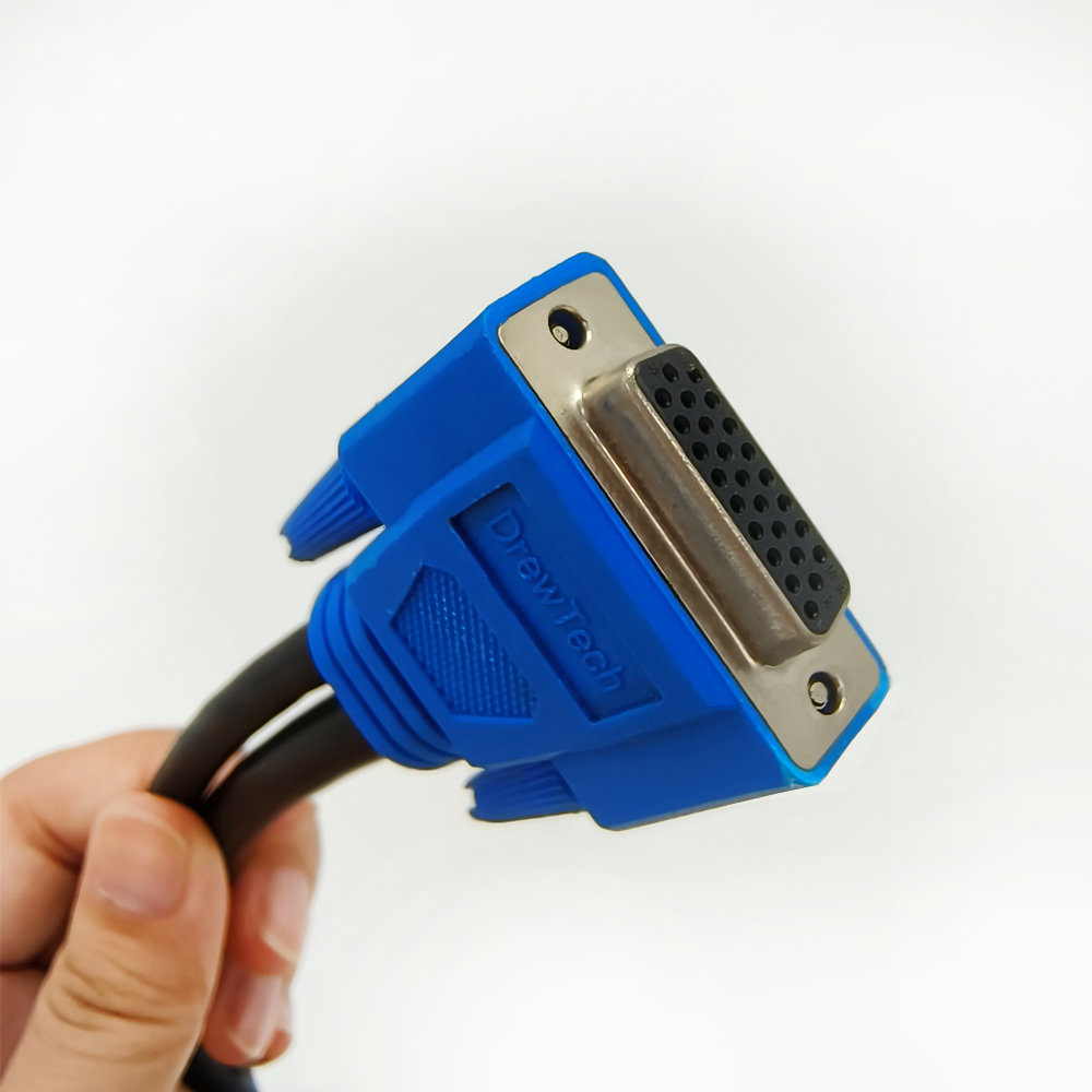405048 db15 Plug to 6pin and 9 pin Y Deutsch Adapter 920mm Long Cable GPS Tracker  ELD Cable HD10-6-96P HD16-9-1939S
