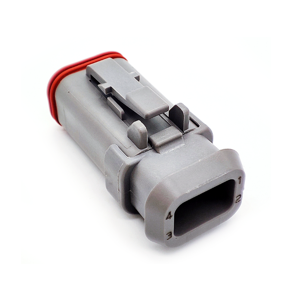 Original TE / Deutsch DT06-4S-E008 4Pin Automotive Connector DT Plug 4 Way 100% New and Original DT06-4S-E008