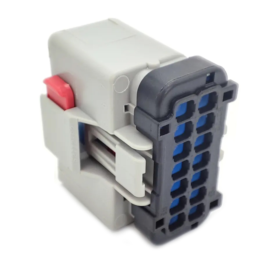 Original Delphi 54201412 13533441 Automotive Connector 14Pin  Female Housing LT Gray 2.8MM TRM SZ 100% New and Original In Stock