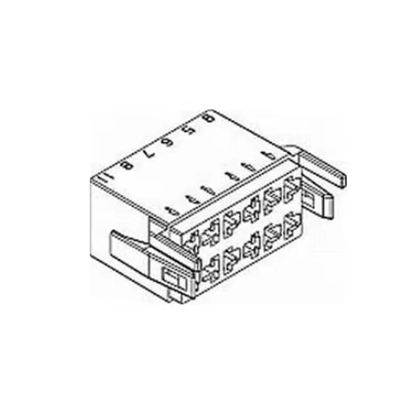 Aptiv Delphi 15466335 Automotive Connectors 12 Pin Female Receptacle