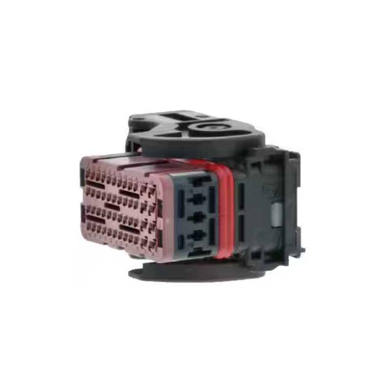 Molex 64320-1319 Automotive Connectors 48 Pin Female Receptacle Brown Hybrid Modular Connectors