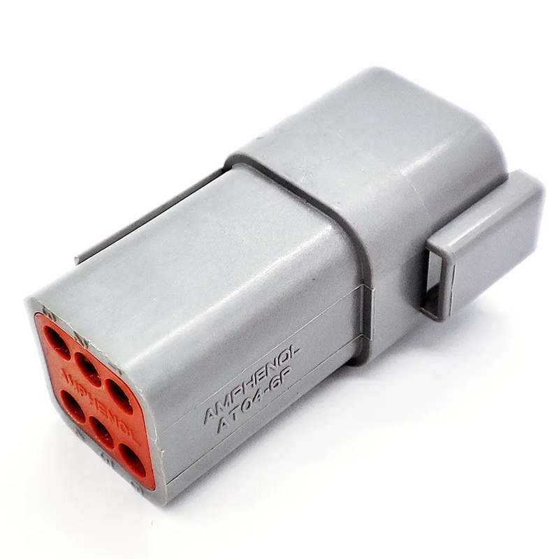 Original Amphenol AT04-6P & AW6P 6 Pin Automotive Connector AT Series 6 Way Receptacle