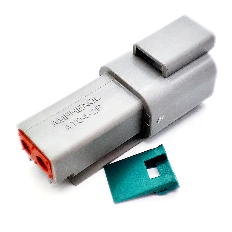 Original Amphenol AT04-2P & AW2P 2 Pin Automotive Connector AT Series 2pin Receptacle and Accessories