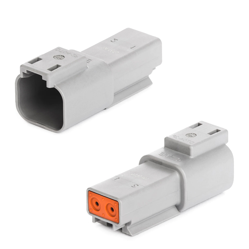 TE Connectivity / DEUTSCH DT04-2P Automotive connector DT Series Female Plug 2 Pin Waterproof Connector