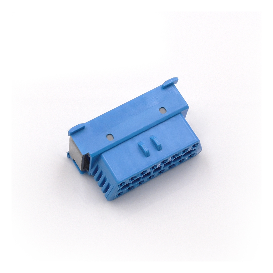 TE Connector ectivity / AMP 1418984-1 16 pin Blue OBD Female Automotive Connector 16P MICRO TIMER HSG