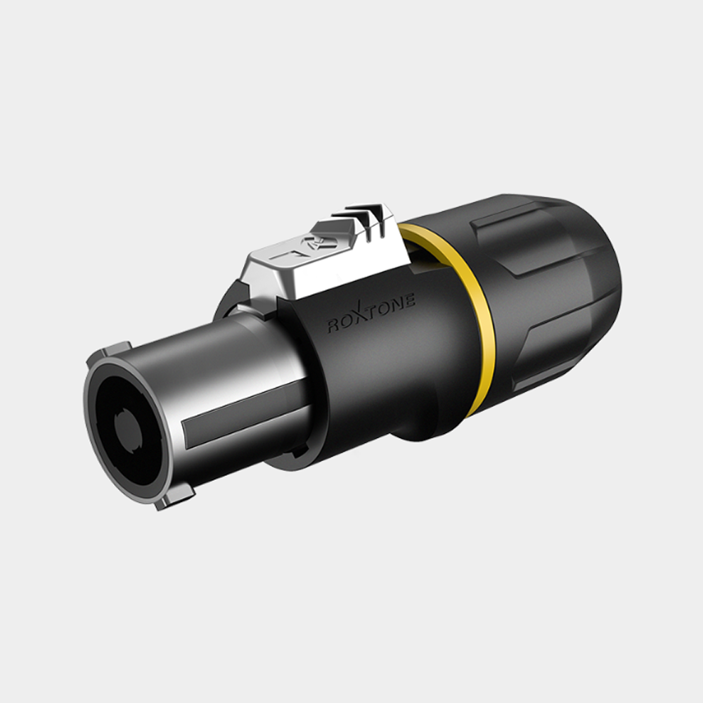 ROXTONE RS4FP-YL-HD Speaker Connector Heavy Duty Version 4 Pin Connector