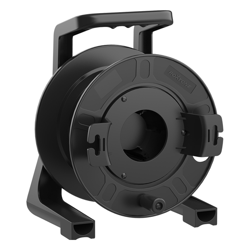 Roxtone PCD235 Professional unbreakable cable drum with winder Ø 235 mm