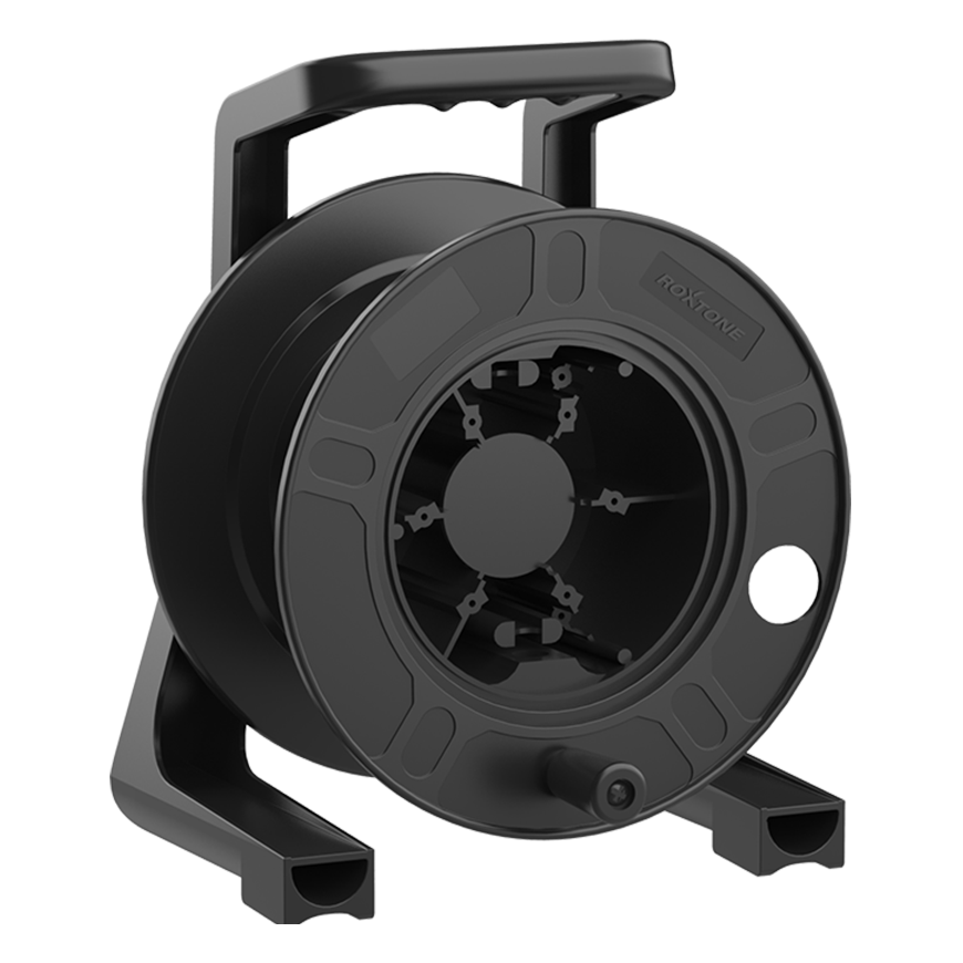 Roxtone PCD235 Professional unbreakable cable drum with winder Ø 235 mm