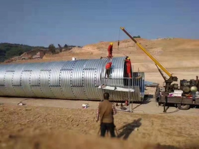 Corrugated metal pipe(CMP)