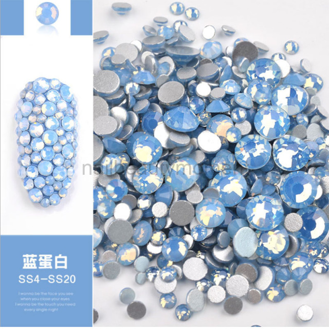 Nail Art Rhinestones Mix Sizes Crystal Decoration On Nails (D111)